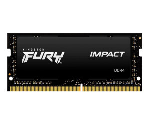 Kingston FURY Impact - DDR4 - Modul - 16 GB - SO DIMM 260-PIN