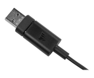 Corsair Gaming KATAR PRO - Maus - optisch - 6 Tasten - kabellos - 2.4 GHz, Bluetooth 4.2 LE - kabelloser Empfänger (USB)