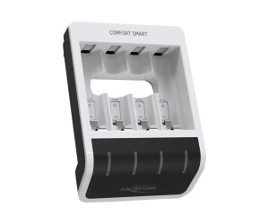Ansmann Comfort Smart - 1,5 Std. USB-Batterieladegerät - (für 4xAA/AAA)