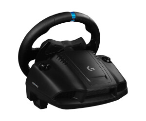 Logitech G923 - steering wheel and pedal set - wired