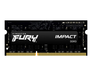 Kingston FURY Impact - DDR3L - Modul - 4 GB - SO DIMM 204-PIN
