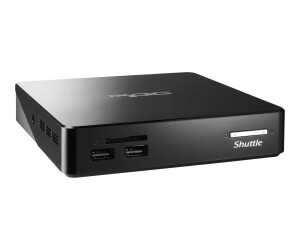 Shuttle XPC nano NS02AV2 - Android-PC - Mini-PC - 1 RK3368 / 1.5 GHz - RAM 2 GB - Flash - eMMC 16 GB - PowerVR SGX6110 - GigE - WLAN: 802.11a/b/g/n/ac, Bluetooth 5.0 - Android 8.1 (Oreo)