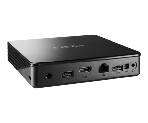 Shuttle XPC nano NS02AV2 - Android-PC - Mini-PC - 1 RK3368 / 1.5 GHz - RAM 2 GB - Flash - eMMC 16 GB - PowerVR SGX6110 - GigE - WLAN: 802.11a/b/g/n/ac, Bluetooth 5.0 - Android 8.1 (Oreo)