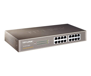 TP-LINK TL-SF1016DS - Switch - 16 x 10/100 - Desktop