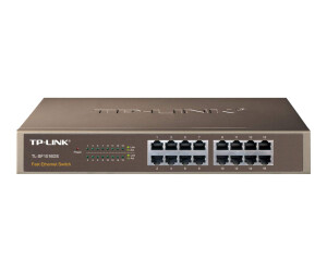 TP-LINK TL-SF1016DS - Switch - 16 x 10/100 - Desktop