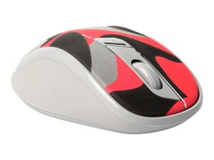 Rapoo M500 Silent - Maus - optisch - 6 Tasten - kabellos - 2.4 GHz, Bluetooth 4.0, Bluetooth 3.0 - kabelloser Empfänger (USB)