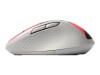 Rapoo M500 Silent - Maus - optisch - 6 Tasten - kabellos - 2.4 GHz, Bluetooth 4.0, Bluetooth 3.0 - kabelloser Empfänger (USB)