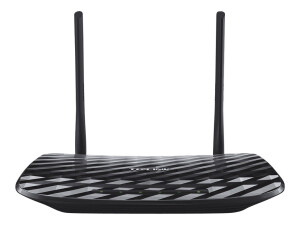 TP -Link Archer C24 - Wi -Fi 5 (802.11ac) - Dual band (2.4 GHz/5 GHz) - built -in Ethernet connection - white - Tabletop router