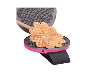 Cloer 1627-11 - waffle iron - 930 W - pink