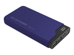 RealPower PB-15000C - Powerbank - 15000 mAh - 54 Wh - 3.1...