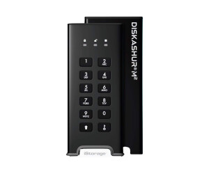 ISTORAGE Diskashur m? - SSD - encrypted - 240 GB - externally (portable)