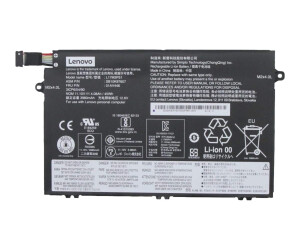 Lenovo Battery 3 Cell Internal 45WH Liion SMP 01AV446 - Battery - 4.050 mAh