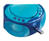 Lenco SCD -650 - Ghettoblaster - blue