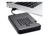 iStorage diskAshur PRO² - Festplatte - verschlüsselt - 2 TB - extern (tragbar)
