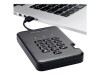 iStorage diskAshur PRO² - Festplatte - verschlüsselt - 500 GB - extern (tragbar)