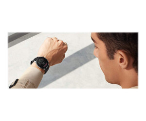 Amazfit GTR 2 - Classic - intelligente Uhr mit Riemen - Leder - Obsidian Black - Anzeige 3.5 cm (1.39")