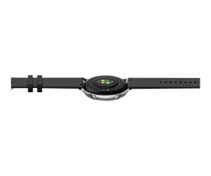 Amazfit GTR 2 - Classic - intelligente Uhr mit Riemen - Leder - Obsidian Black - Anzeige 3.5 cm (1.39")