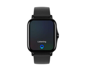 Amazfit GTS 2 - Midnight Black - intelligente Uhr mit Riemen - Silikon - Anzeige 4.2 cm (1.65")