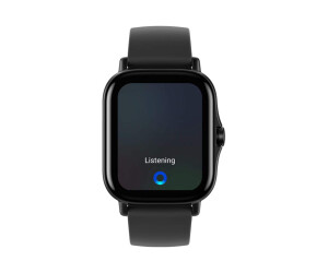 Amazfit GTS 2 - Midnight Black - intelligente Uhr mit Riemen - Silikon - Anzeige 4.2 cm (1.65")