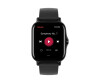 Amazfit GTS 2 - Midnight Black - intelligente Uhr mit Riemen - Silikon - Anzeige 4.2 cm (1.65")