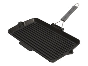 Zwilling grill pan induction rectangular 34x21cm black