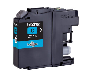 Brother LC123C - Hohe Ergiebigkeit - Cyan - Original