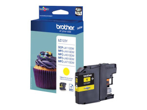 Brother LC123y - high productive - yellow - original