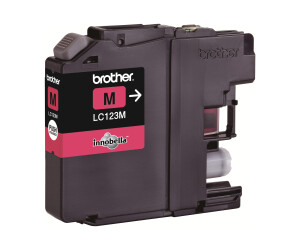 Brother LC123M - Hohe Ergiebigkeit - Magenta