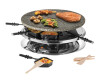 UNOLD RACLETTE 48726 Multi 4 in 1 - Raclette/Fondue/Grill/Heißer Stein