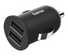 Hama Car Charger - car power supply - 12 watts - 2.4 a - 2 output connection points (USB)