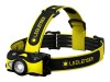 LED lenser IH9R - headband flashlight - black - yellow - IPX4 - LED - 600 LM - 200 m