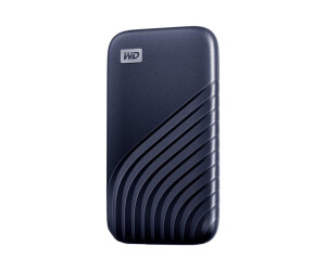 WD My Passport SSD WDBAGF0020BBL - SSD - verschlüsselt - 2 TB - extern (tragbar)