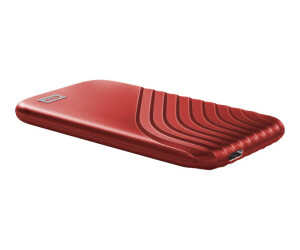 WD My Passport SSD WDBAGF0020BRD - SSD - verschlüsselt - 2 TB - extern (tragbar)