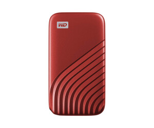 WD My Passport SSD WDBAGF0020BRD - SSD - verschlüsselt - 2 TB - extern (tragbar)