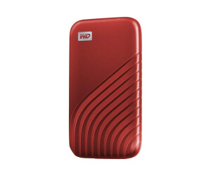 WD My Passport SSD WDBAGF0020BRD - SSD - verschlüsselt - 2 TB - extern (tragbar)