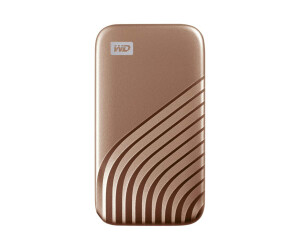 WD My Passport SSD WDBAGF0010BGD - SSD - verschlüsselt - 1 TB - extern (tragbar)