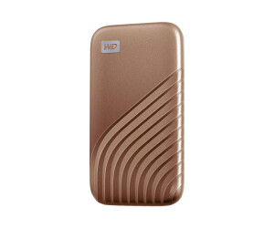 WD My Passport SSD WDBAGF0010BGD - SSD - verschlüsselt - 1 TB - extern (tragbar)