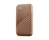 WD My Passport SSD WDBAGF0010BGD - SSD - verschlüsselt - 1 TB - extern (tragbar)