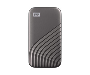 WD My Passport SSD WDBAGF0020BGY - SSD - verschlüsselt - 2 TB - extern (tragbar)