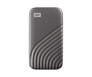 WD My Passport SSD WDBAGF0010BGY - SSD - verschlüsselt - 1 TB - extern (tragbar)