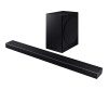 Samsung HW-Q60T - Q Series - Soundleistensystem - für Heimkino - 5.1-Kanal - kabellos - Bluetooth - App-gesteuert - 360 Watt (Gesamt)