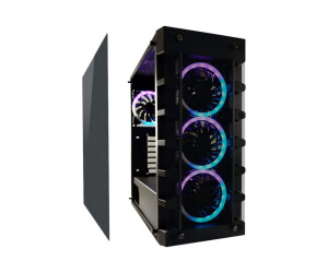 LC-Power Gaming 709B Solar_System_X - Tower - ATX - Seitenteil mit Fenster (gehärtetes Glas)