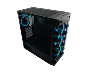 LC-Power Gaming 709B Solar_System_X - Tower - ATX - Seitenteil mit Fenster (gehärtetes Glas)