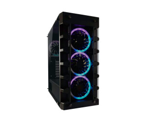 LC-Power Gaming 709B Solar_System_X - Tower - ATX - Seitenteil mit Fenster (gehärtetes Glas)