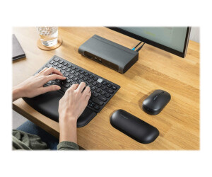 Kensington Suretrack Dual Wireless Mouse - Mouse - Visually - 4 keys - Wireless - 2.4 GHz, Bluetooth 3.0, Bluetooth 5.0 LE - Wireless recipient (USB)