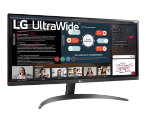 LG 29WP500-B - LED-Monitor - 73 cm (29") - 2560 x 1080 UWFHD @ 75 Hz