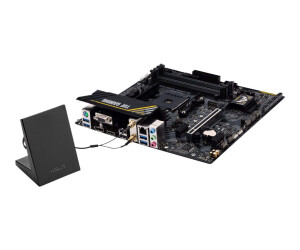 Asus Tuf Gaming A520M -Plus WiFi - Motherboard - Micro ATX - Socket AM4 - AMD A520 chipset - USB 3.2 Gen 1 - Bluetooth, Gigabit LAN, Wi -Fi - Onboard Grafik (CPU required)