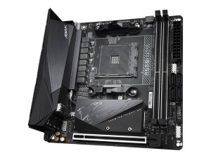 Gigabyte B550I AORUS PRO AX - 1.0 - Motherboard - Mini-ITX - Socket AM4 - AMD B550 Chipsatz - USB-C Gen2, USB 3.2 Gen 1, USB 3.2 Gen 2 - 2.5 Gigabit LAN, Bluetooth, Wi-Fi - Onboard-Grafik (CPU erforderlich)