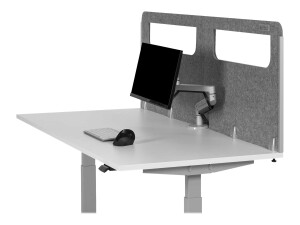 Bakker table partition around O.Acryl window_ gray