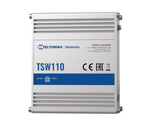 Teltonika TSW110 - Switch - unmanaged - 5 x 10/100/1000